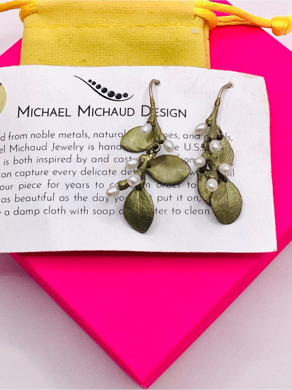 Michael Michaud Irish Thorne Drop Earrings